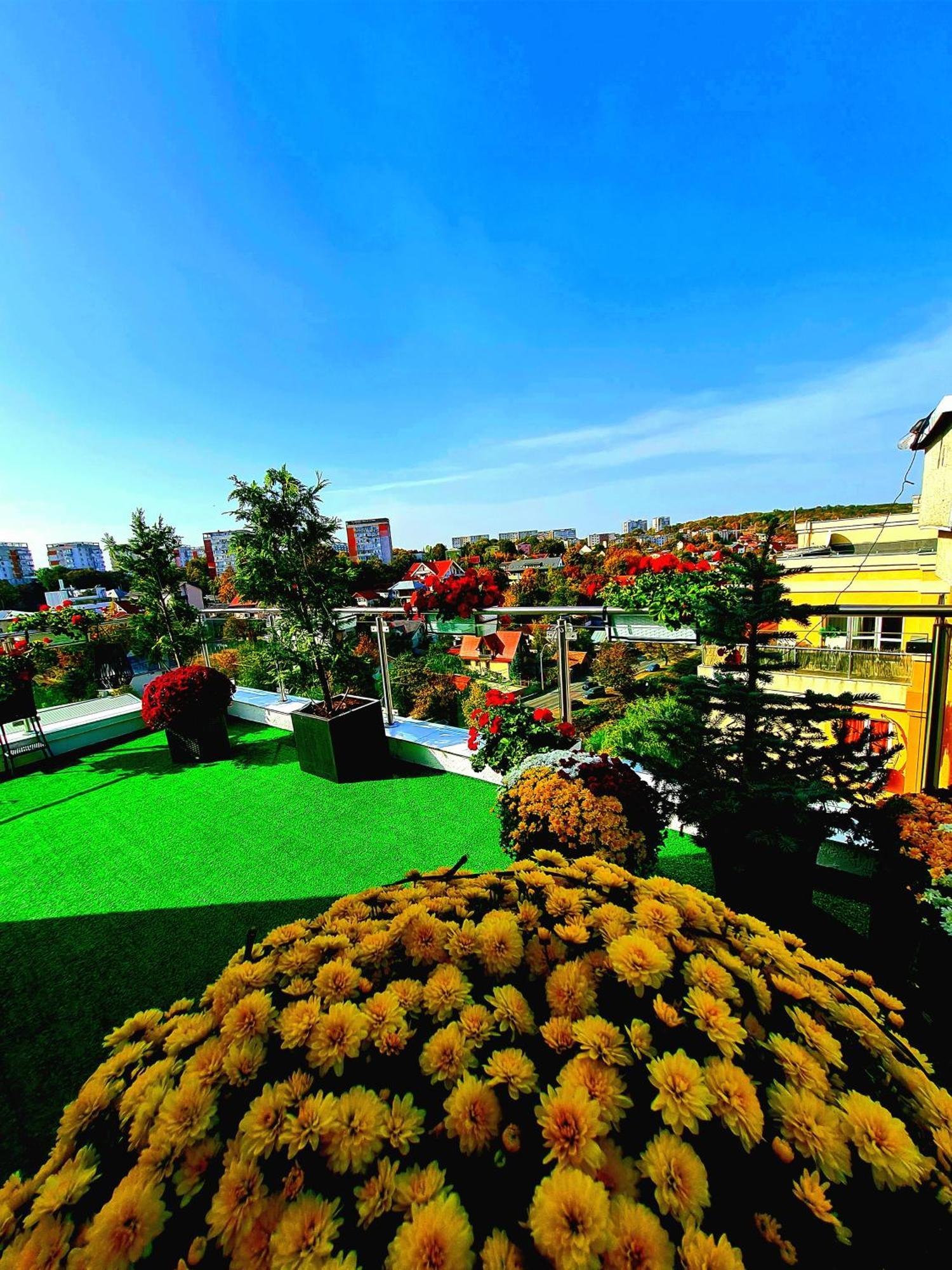 Penthouse Aeroport Iasi Apartment ภายนอก รูปภาพ