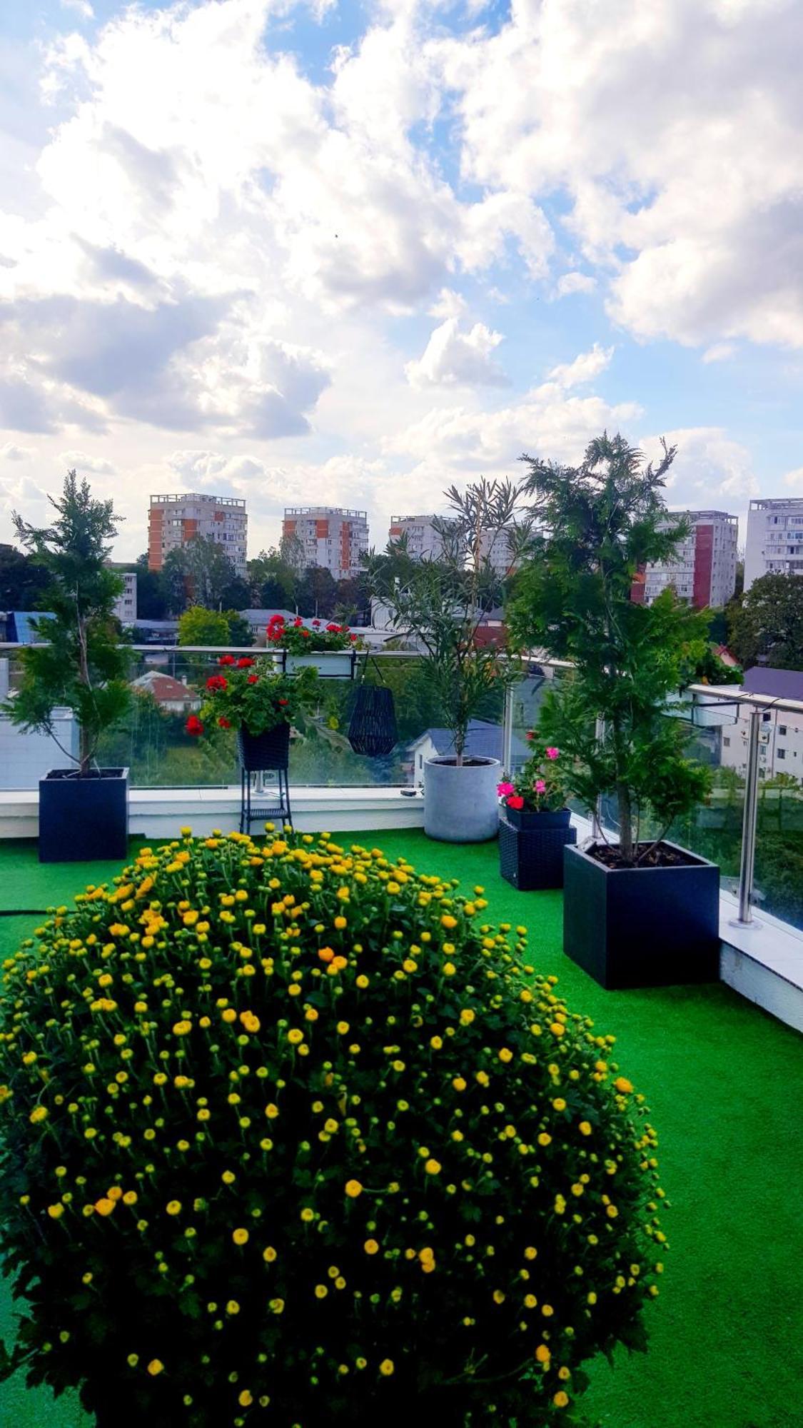 Penthouse Aeroport Iasi Apartment ภายนอก รูปภาพ